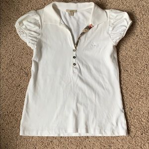 Burberry Brit white polo size M